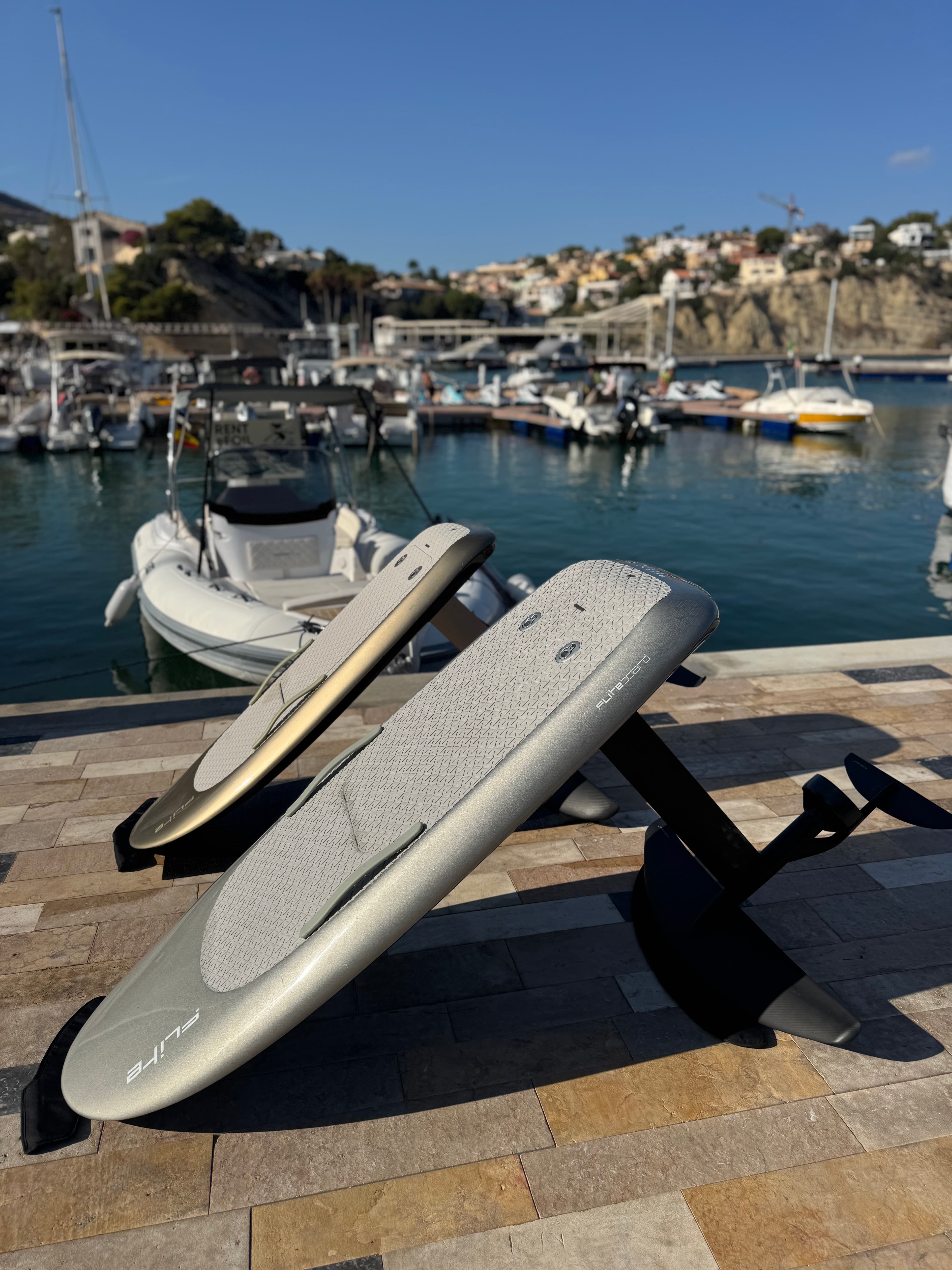 Experiencia eFoil Flite en Barco
