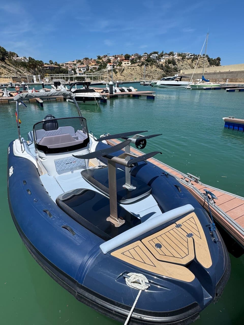 eFoil Flite Experience on Boat